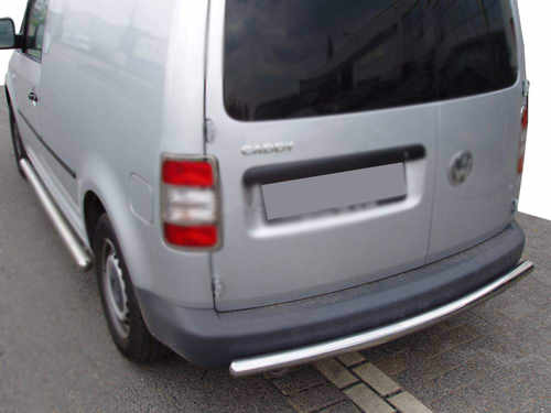 Задня дуга (2 шт, нерж) для Volkswagen Caddy 2010-2015рр