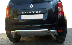 Задня дуга скоба (нерж.) для Dacia Duster 2008-2018 рр