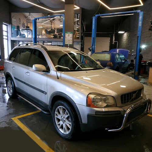 Кенгурятник WT004 (нерж) для Volvo XC90 2002-2014 