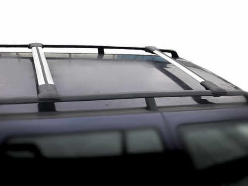  Багажник на рейлінги Mercedes X-class Turtle Diamond, чорний (2шт.)