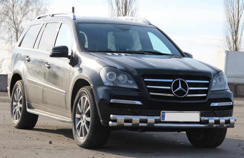Передня дуга ST015 (нерж.) для Mercedes GL сlass X164
