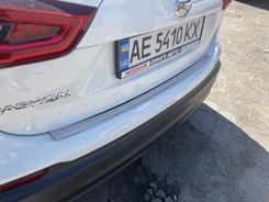 Накладка на задній бампер OmsaLine (нерж) для Nissan Qashqai 2017-2021