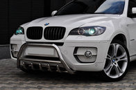 Кенгурятник WT003 (нерж.) 60мм для BMW X6 E-71 2008-2014
