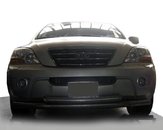 Передній захист ST014 (нерж.) для Kia Sorento 2002-2009 