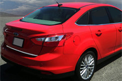Кромка багажника (Седан, нерж) для Ford Focus III рр 2015-2017