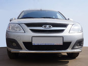 Передня нижня труба ST008 (нерж.) 51 мм для Lada Largus