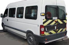 Задня дуга AK002 (нерж.) для Opel Movano 2004-2010 рр