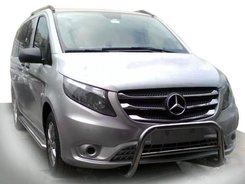 Кенгурятник WT005 (нерж.) для Mercedes Vito / V W447 2014+ 