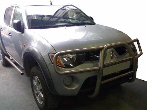 Кенгурятник WT025 (нерж.) для Mitsubishi L200 2006-2015 рр