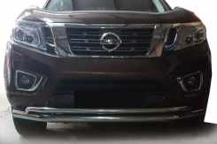 Передній вус ST017 (нерж) для Nissan Navara/NP300 2016+