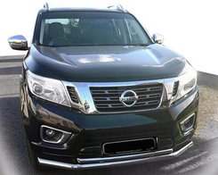 Передній вус ST014 (нерж) для Nissan Navara/NP300 2016+