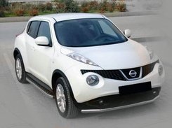 Передній захист ST008-2 (нерж) для Nissan Juke 2010-2019 