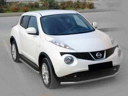 Передній захист ST008-2 (нерж) для Nissan Juke 2010-2019 