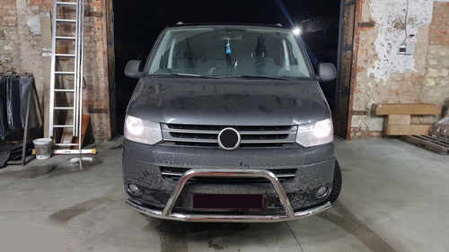 Кенгурятник WT006ST (нерж) для Volkswagen T5 2010-2015 