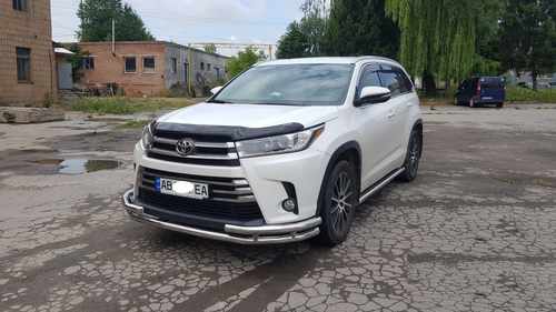 Кенгурятник ST-Special (нерж) для Toyota Highlander 2014-2019 рр