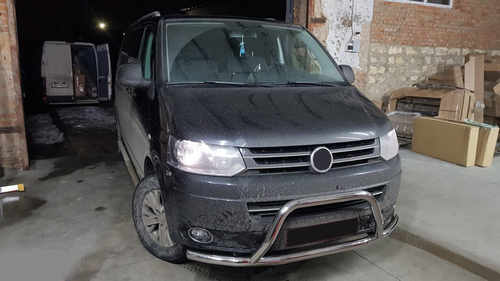 Кенгурятник WT006ST (нерж) для Volkswagen T5 2010-2015 