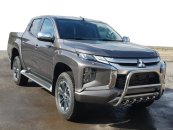 Кенгурятник WT003 (нерж) для Fiat Fullback 2016+ 