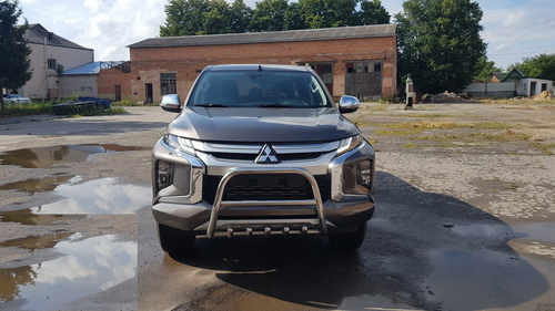 Кенгурятник WT003 (нерж) для Fiat Fullback 2016+ 