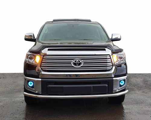 Передній захист ST008 (нерж) для Toyota Tundra 2007+ 