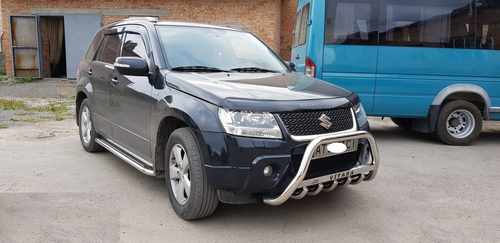 Кенгурятник WT004 (нерж) для Suzuki Grand Vitara 2005-2017