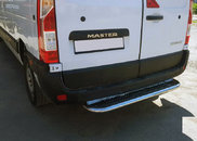 Задня дуга AK008 (нерж.) для Nissan NV400 2010-2024 рр