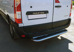 Задня дуга AK008 (нерж.) для Nissan NV400 2010-2024 рр