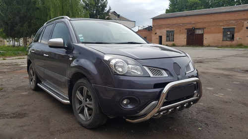 Кенгурятник WT003 (нерж.) для Renault Koleos 2008-2016 