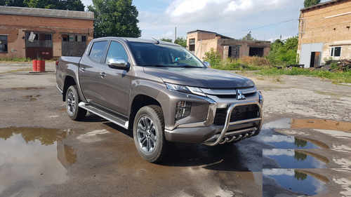 Кенгурятник WT003 (нерж) для Fiat Fullback 2016+ 