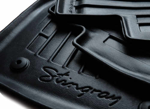 Задня перемичка к килимкам Stingray Toyota Land Cruiser 300
