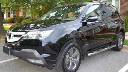 Бічні труби (2 шт, нерж) для Acura MDX 2007-2013рр