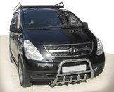 Кенгурятник WT003 (нерж.) для Hyundai H200, H1, Starex 2008+ 