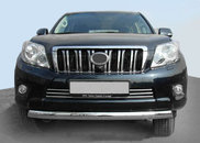 Передня дуга ST008 (нерж.) для Toyota Land Cruiser Prado 120