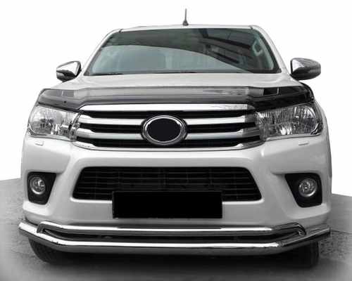 Передній захист ST017 (нерж) для Toyota Hilux 2015-2020