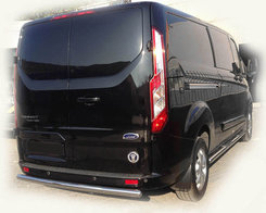 Задня дуга AK002 (нерж) для Ford Custom 2013-2024 рр