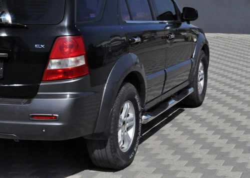 Бічні труби (2 шт., нерж.) для Kia Sorento 2002-2009 рр