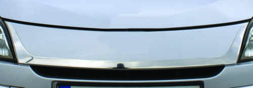 Накладка на решітку 2008-2011 (нерж) для Renault Megane III рр