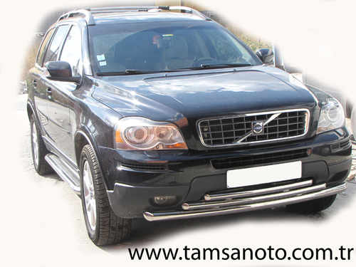 Передній захист ST014-2 (нерж) для Volvo XC90 2002-2014 