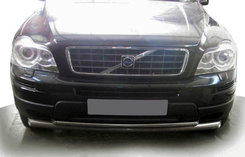 Передній захист ST014 (нерж) для Volvo XC90 2002-2014 