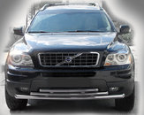 Передній захист ST014-2 (нерж) для Volvo XC90 2002-2014 