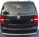 Задній захист AK002 (1 шт, нерж) для Volkswagen Touran 2003-2010 рр
