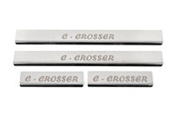 Накладки на пороги (4 шт, нерж) для Citroen C-Crosser