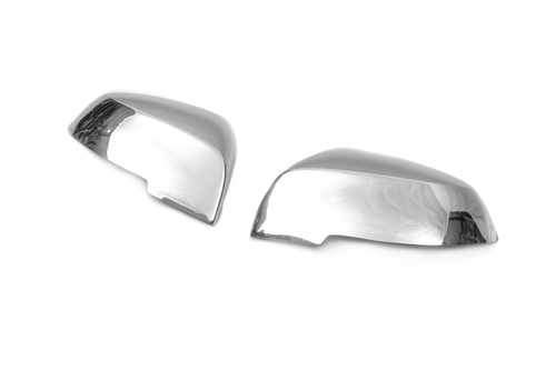 Накладки на дзеркала (2 шт, нерж.) Carmos для BMW X1 F-48 2015+