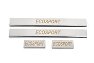 Накладки на пороги Carmos (4 шт, нерж) для Ford Ecosport