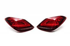 Задні ліхтарі Рестайл (2 шт) для Mercedes C-сlass W205 2014-2021рр.