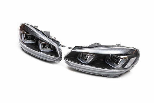 Передні фари (2 шт, LED) для Volkswagen Golf 6