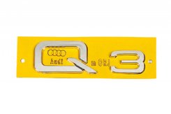 Напис Q3 для Audi Q3 2019↗︎ рр.