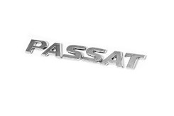 Надпись Passat (125 мм на 15мм) для Volkswagen Passat B8 2015↗ гг.