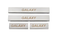 Накладки на пороги (Carmos , 4 шт, нерж.) для Ford Galaxy 2015+