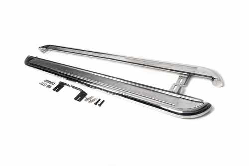 Бокові пороги Premium (2 шт., Нерж) для Volkswagen Tiguan 2016-2024