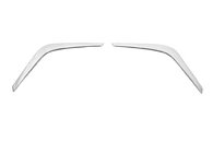 Накладки на фари (2 шт, нерж.) для Nissan Juke 2020↗︎ рр.